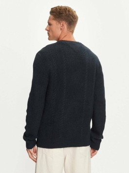 nahlad Tommy Jeans pánsky tmavomodrý sveter