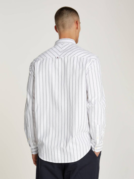 nahlad Tommy Jeans pánska pruhovaná košeľa