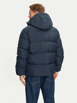 nahlad Tommy Jeans pánska tmavo modrá bunda