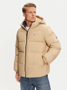 nahlad Tommy Jeans pánska béžová bunda