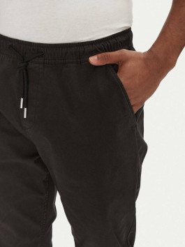 nahlad Tommy Jeans pánske čierne nohavice