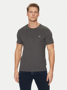 nahlad Tommy Jeans pánske šedé tričko