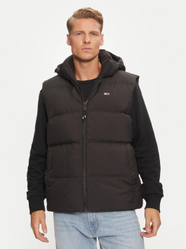 nahlad Tommy Jeans pánska čierna vesta