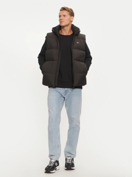 nahlad Tommy Jeans pánska čierna vesta