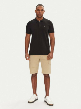 nahlad Tommy Jeans pánske čierne polo tričko