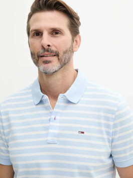 nahlad Tommy Jeans pánske pruhované polo tričko