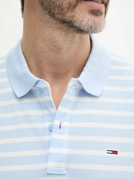nahlad Tommy Jeans pánske pruhované polo tričko