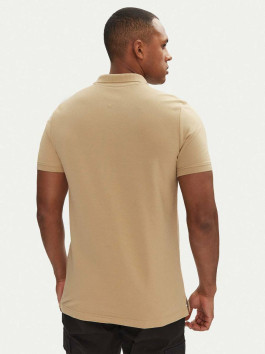 nahlad Tommy Jeans pánske béžové polo tričko