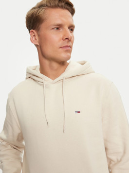 nahlad Tommy Jeans pánska béžová mikina