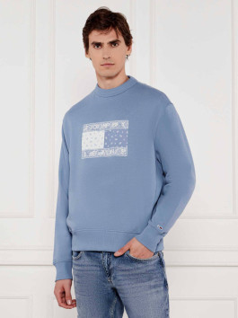 nahlad Tommy Jeans pánska modrá mikina