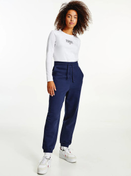 nahlad Tommy Jeans dámske biele tričko ESSENTIAL LOGO