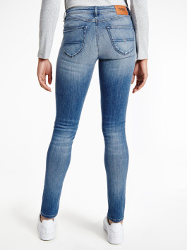 nahlad Tommy Jeans dámske tmavomodré džínsy SOPHIE