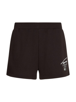 nahlad Tommy Jeans dámske čierne šortky MODERN SIGNATURE