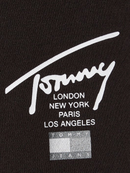 nahlad Tommy Jeans dámske čierne šortky MODERN SIGNATURE