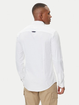 nahlad Tommy Jeans pánska biela košeľa