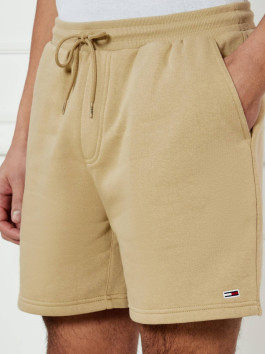 nahlad Tommy Jeans pánske béžové šortky