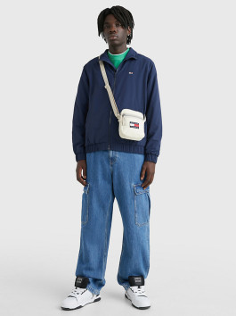 nahlad Tommy Jeans pánska tmavo modrá bunda