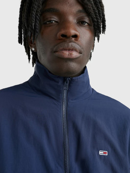 nahlad Tommy Jeans pánska tmavo modrá bunda