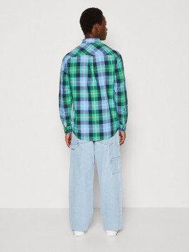 nahlad Tommy Jeans pánska kockovaná košeľa