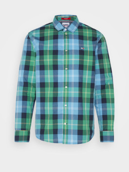 nahlad Tommy Jeans pánska kockovaná košeľa