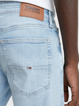 nahlad Tommy Jeans pánske svetlomodré džínsy SCANTON