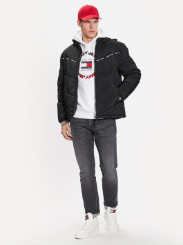 nahlad Tommy Jeans pánská černá bunda