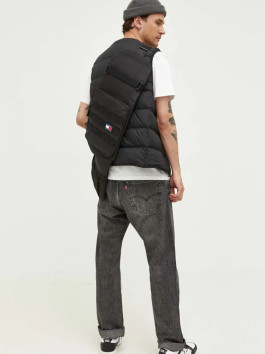 nahlad Tommy Jeans pánska čierna vesta