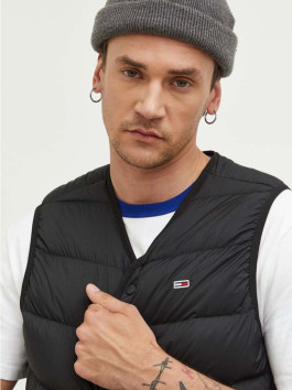nahlad Tommy Jeans pánska čierna vesta