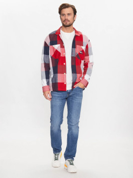 nahlad Tommy Jeans pánske modré džínsy.