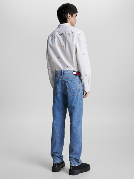 nahlad Tommy Jeans pánske modré džínsy