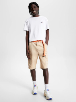 nahlad Tommy Jeans pánské bílé triko SIGNATURE