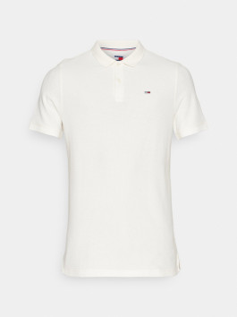 nahlad Tommy Jeans pánske biele polotričko