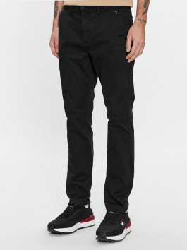 nahlad Tommy Jeans pánske čierne nohavice