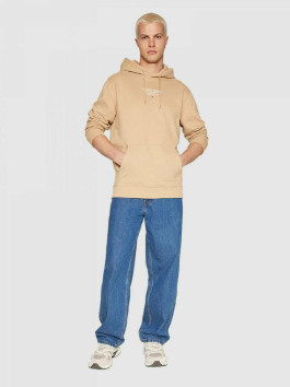 nahlad Tommy Jeans pánska béžová mikina Graphic