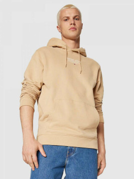 nahlad Tommy Jeans pánska béžová mikina Graphic