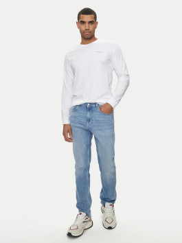 nahlad Tommy Jeans pánske biele tričko