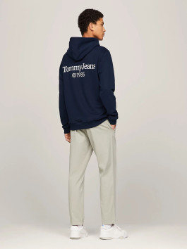 nahlad Tommy Jeans pánska tmavo modrá mikina 
