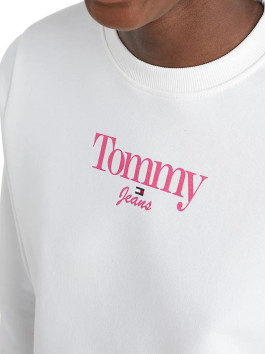 nahlad   Tommy Jeans dámska biela mikina