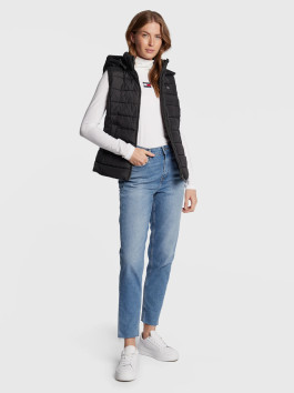 nahlad Tommy Jeans dámska čierna vesta