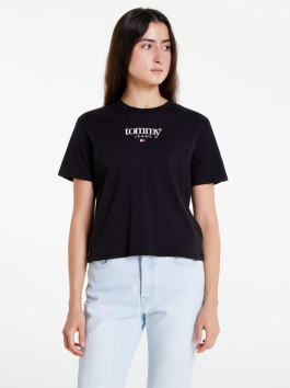 nahlad Tommy Jeans dámske čierne tričko