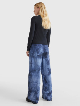 nahlad Tommy Jeans dámske čierne tričko