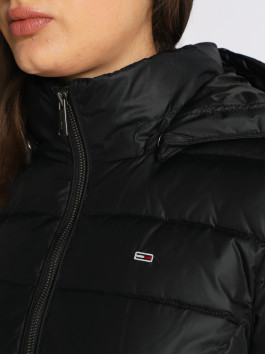 nahlad Tommy Jeans dámska čierna bunda