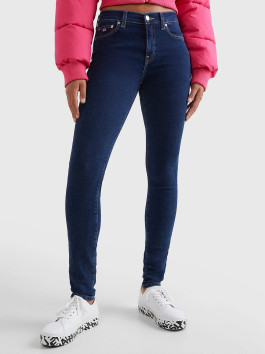 nahlad Tommy Jeans dámske modré džínsy NORA MR SKNY
