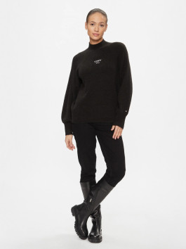 nahlad Tommy Jeans dámsky čierny sveter