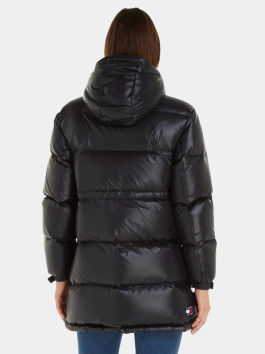 nahlad Tommy Jeans dámska čierna bunda