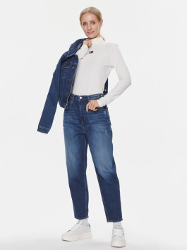 nahlad Tommy Jeans dámske modré džínsy