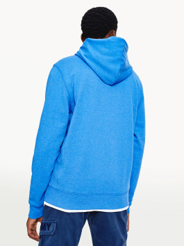 nahlad Tommy Jeans pánska svetlomodrá mikina STRAIGHT LOGO