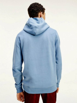 nahlad Tommy Jeans pánska modrá mikina s kapucňou