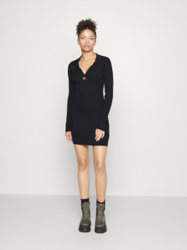 nahlad Tommy Jeans dámske čierne šaty