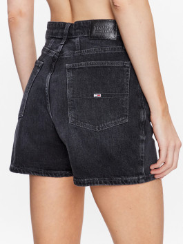 nahlad Tommy Jeans dámske čierne džínsové šortky